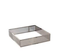 Décora Anneau Microperforé Carré 15Cm 3,5Cm H. Acier Inox 0064052