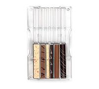DECORA COD. 0050139 MOULE À CHOCOLAT BÂTONS ET TIGES 200 X 120 X 22 MM