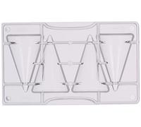 Moule à chocolats en polycarbonate x 4 cavités Cöne