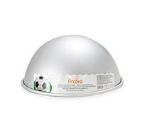 Decora COD. 0062957 MOULE DEMI-SPHÈRE EN ALUMINIUM ANODISÉ Ø 22 X H 11 CM, Argent