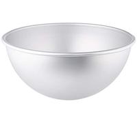 DECORA COD. 0062958 MOULE DEMI-SPHÈRE EN ALUMINIUM ANODISÉ Ø 24 X H 12 CM, Argent