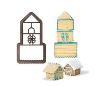 DECORA COD. 0255050 COUPOIR EN PLASTIQUE MAISON 3D, Marron