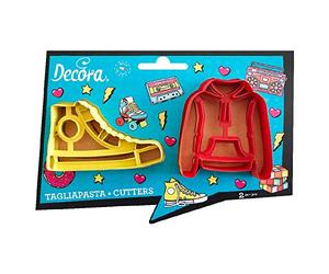 Decora COD. 0255139 Kit 2 Emporte-Pièces en Plastique Teenager