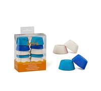 Decora COD. 0339750 PAQUETE 200 CAISSETTES MINI MUFFIN BLANC/BLEU CLAIR/BLEU 32X22MM