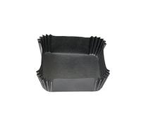 Decora COD. 0339760 CF. 800 CAISSETTES CARRÉ Grand Noir 60X60XH20 MM