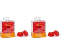 Decora COD. 0679272 Paquet 200 CAISSETTES Mini Muffin Rouge 32 X 22 MM