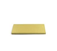 Decora COD. 0931708 Carton pour GÂTEAU RECTANGULAIRE DORÉ CM CM 20X30 X1,2H