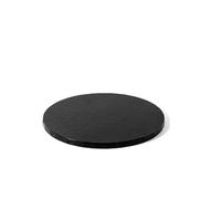 Decora COD. 0931762 Support À GÂTEAU Rond Noir Ø 35 X H 1,2 CM