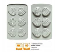 DECORA Ensemble De 2 Moules En Silicone Cœur Duo SET 9260440