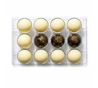 Decora 0050088 MOULE POUR CHOCOLAT HéMISPHèRE Ø 50-275X15X22MM, Autre, 50/275 x 15 x 22 mm