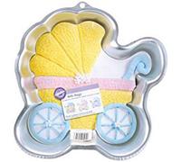DECORA Moule Gâteau Poussette Baby Sitting Aluminium 0260419