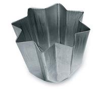 Decora, 0062688 Moule Professionnel Pandoro Ø 21 x 16 cm, Idéal pour réaliser Un Pandoro de 750g, en Aluminium anodisé, sans Points de Soudure, Design Professionnel.