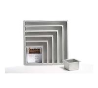 DECORA Plaque Professionnelle Anodisée Carrée 20 X 20 H.7,5Cm 0062639
