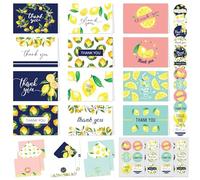 Decorably Cartes de remerciement Citron citron