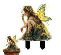 Decoración de Maceta des Hadas - Adorno Dei Jardín en Miniatura Para Plantas | Diseño Encantado dee Con Detalles Realistas y Acabado Resistente | Figura Decorativa - Interior Exterior Jardein
