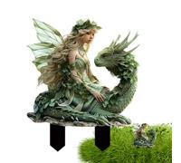Decoración de Maceta des Hadas - Adorno Dei Jardín en Miniatura Para Plantas | Diseño Encantado dee Con Detalles Realistas y Acabado Resistente | Figura Decorativa - Interior Exterior Jardein