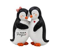 Decoración De Pingüino - Decoración Del Hogar De Resina, Figuras Coleccionables De Pingüino De Pareja Linda, Para Navidad, Cumpleaños, Fiesta Día San Valentín, Mujeres, Hombres, Ella, Él, Dormitorio