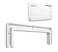 Decoralin Support mural pour AVM FRITZ!Box 5690 Pro, ajustement parfait, vis et chevilles, support mural stable, peu encombrant et bien rangé, blanc