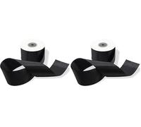 Decoraparty Ruban Noir épais 5 cm en Satin, Rouleau 25 m pour Décorations de fête, Bonbonnières, Gâteux, Fleurs, Faveurs de Mariage, Diplômes, Idées Cadeaux, Cartes de vœux Anniversaire et Nouvel An