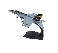 Decorate Airplane 1/100 for USA F-14 Tomcat Jolly Roger Squadron Vf103 modèle en Alliage moulé sous Pression Bombardier de Chasse Militaire for Collection Or Gift (Size : F18B Strike Fighter)