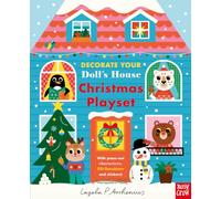 Decorate Your Doll's House: Christmas Playset: Festive interactive play pieces and stickers for your 3D house