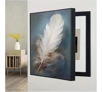 Decoratief schilderij Van meterkasthoezen, Moderne creatieve foto's, postermuurschildering met lijst, huiskamer, wandkunst OP maat, C, 50 x 70 cm