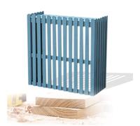 Décoratif Balcon Couverture De Climatiseur De Vie Privée Housse Protection Climatiseur Exterieur Support De Fleur Climatiseur En Bois Résistant Aux Intempéries Persienne (Color : Blue, Size : 105x45