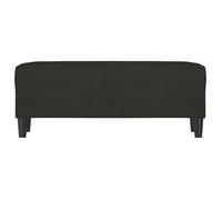 Décoratif - Banc Coffre - Vidaxl - 1 pc - Usage intérieur - Noir 100x35x41 cm Tissu 678294