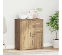 Décoratif - Buffet bahut - Placard de rangement moderne - Chêne artisanal 60x31x70cm - bois d'ingénierie - pour entrée con8910476