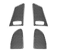 décoratif Cadeau Pour Volvo pour S60 pour V60 pour XC60 2010-2018 voiture intérieur porte serrure interrupteur panneau revêtement d'habillage autocollant Fiber carbone décoratif en fibre carbone pour(