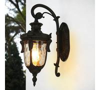 Décoratif Lanterne Amy Antique Vintage Design Bronze Extérieur Lampe Mur Cour Au