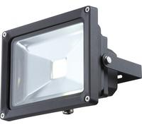 Décoratif LED Projecteur Aluminium Moulage Gris Foncé Verre Clair Grand Lumière