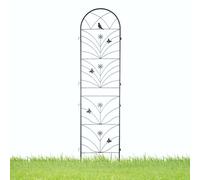 Décoratif métal Jardin Mur Trellis grimpe Plante Support Cadre withlands Oiseau & Feuille Conception Trellis extérieur pour Clematis