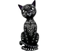 Nemesis Now Figurine de Chat Mystique en résine 26 cm Noir Taille Unique