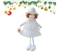 Décoratifs pour Sapin De Noël - Ornements Ange de Noël Décorations de Fête - Fille en Peluche Mignon Déco pour Âges Mur Plafond Fêtes Chambre Mariage