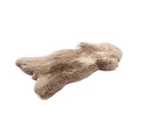 Decorating Sheepskins Peau de Mouton mérinos véritable de qualité supérieure Peau d'agneau véritable, Douce et Moelleuse, Fourrure pour chaises, Peau de (Beige, 110 x 120 cm)