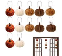Décoration - 12 Mini pendentifs d'arbre de Thanksgiving | Décorations vibrantes pour dortoir, cheminée, Chambre, clôture, bibliothèque, Centre de Table et décoration d'intérieur d'automne