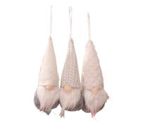 Décoration 17 x 6 cm, ces tricots blancs mesurent environ 17 x 6 cm. Couleur rose, gris, rouge. Idéal pour les vacances, Noël, authenticité, décoration 17 x 6 cm