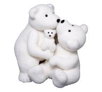 Décoration 2 ours bisous 40 cm