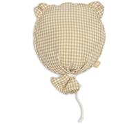Jollein Ballon décoratif bébé - Teddy Bear - Check - polyester/coton - avec rembourrage amovible - déco chambre enfant - avec nœud - déco murale chambre enfant - lavable