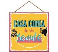 Décoration à suspendre - Casa Corsa JAUNE G