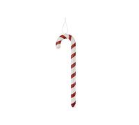 Décoration à Suspendre en Forme de Canne à Sucre d'orge à Rayures Rouges et Blanches - 40 cm, 1 pièce - Décoration de Noël et décoration Festive