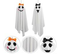 Décoration à suspendre pour fête d'Halloween avec d'adorables figurines volantes amusantes, sûres et faciles à utiliser (B)