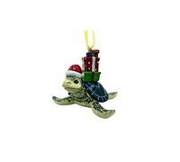 Décoration à Suspendre pour Sapin de Noël Motif Tortue de mer Bleu
