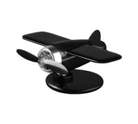 Décoration aéronautique Solaire - Jouet Spinner pour Tableau de Bord, Avion à énergie Solaire - Pièce d'exposition intérieure créative - Rotatif avec Fonction de Mouvement pour Consoles de