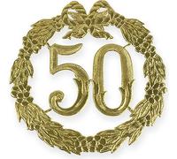 Décoration anniversaire chiffre 50 pour mariage anniversaire fêtes