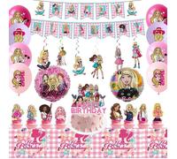 Decoration Anniversaire - INBOXXARTY - Barbie Princesse - Kit Complet - Multicolore - Pour Enfants