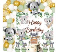 décoration anniversaire koala ballon jungle bannière décoration fête jungle