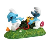 Décoration Aquarium - AquaDella - Schtroumpfs Plage Cabine - Vert - Multicolore