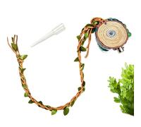 Décoration araignée sauteuse Décoration de vigne réaliste pour terrarium | Accessoires pour bac à reptiles et araignées Pour animaux: tortues terrestres et aquatiques, pogona, gecko, crabe, grenou